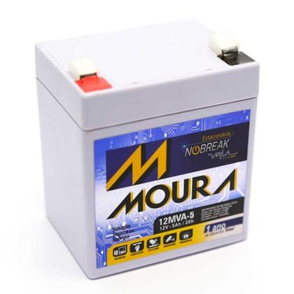 Bateria Moura VRLA 5Ah Estacionária Nobreak Imagem de Bateria Moura VRLA 5Ah Estacionária Nobreak