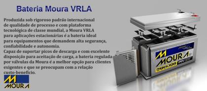 Bateria Moura VRLA 7Ah Estacionária Nobreak - Moura Nobreak Imagem de Bateria Moura VRLA 7Ah Estacionária Nobreak