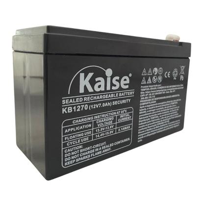 Imagem de Bateria Nobreak Alarme e Centrais de Choque 12V 7AKH - Kaise