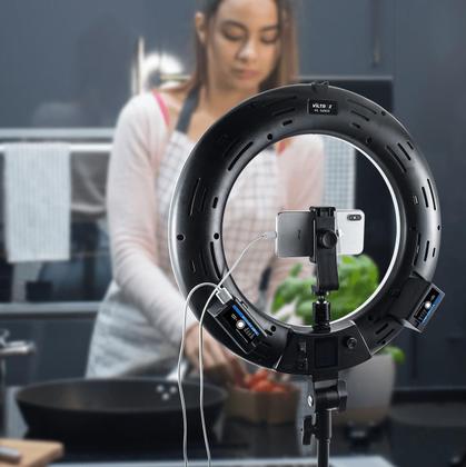 Imagem de Bateria NP-F990T (F970/F960) Multifuncional Led c/ Saída USB