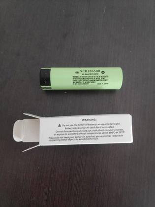 Bateria Original 18650 B 3.7v 3.400mh Panasonic Recarregavel Imagem de Bateria Original 18650 B 3.7v 3.400mh Panasonic Recarregavel