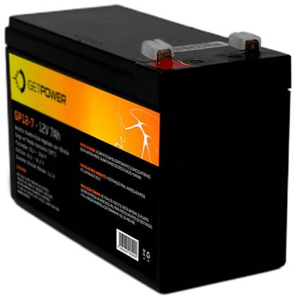 Imagem de Bateria P/ Nobreak GetPower 12V 7Ah - GP12-7
