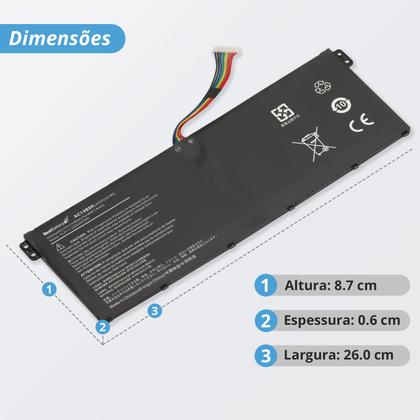 Imagem de Bateria para Notebook Acer AC14B8K