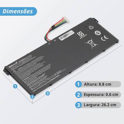 Imagem de Bateria para Notebook Acer Aspire 3 A315-23G-R4ZS