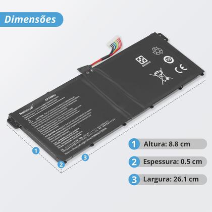 Imagem de Bateria para Notebook Acer Aspire 3 A315-53-C5X2