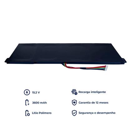 Imagem de Bateria para notebook compatível com Acer Nitro 5 AN515-51-77FH  3600 mAh