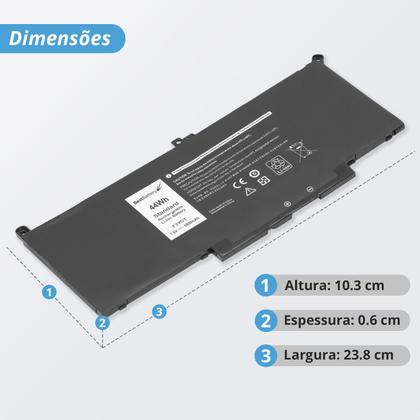 Imagem de Bateria para Notebook Dell P73G002