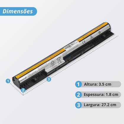 Imagem de Bateria para Notebook Lenovo IdeaPad G40-80-80JE000ABR