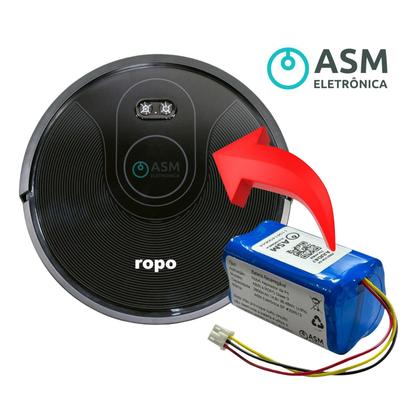 Imagem de Bateria para Robô Aspirador ROPO Glass 3 com 2600mAh