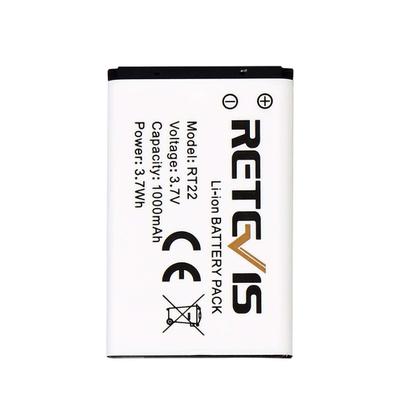 Imagem de Bateria para Walkie Talkie Retevis RT22 RT22S RT15 RT19 WLN KD-C1