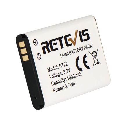 Imagem de Bateria para Walkie Talkie Retevis RT22 RT22S RT15 RT19 WLN KD-C1
