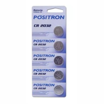 Imagem de Bateria pilha controle de alarme pósitron cr2032 5 unidades