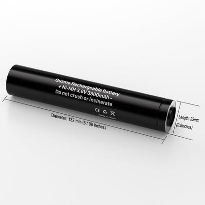 Imagem de Bateria Quazmo 75175 Ni-MH 3,6V 3300mAh Recarregável