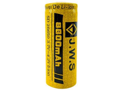 Imagem de Bateria Recarregável 26650 3,7V 8800mAh JWS - Mega Top