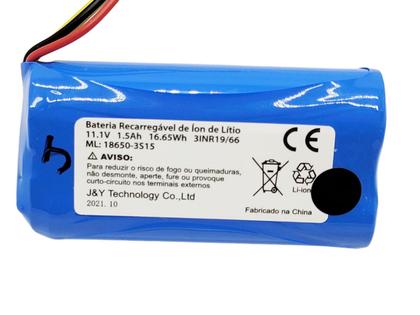 Bateria Recarregável Aspirador Robô-03 E Robô-04 S/ Suporte - Mk Mondial Imagem de Bateria Recarregável Aspirador Robô-03 E Robô-04 S/ Suporte