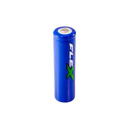 Imagem de Bateria Recarregável Flex Li-Ion para Lanterna Tática Tamanho 18650 3,7v 3800 mAh Original FX-L18650