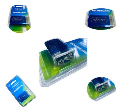 Imagem de Bateria Recarregável Knup 9v 450mah Kp-bt9v