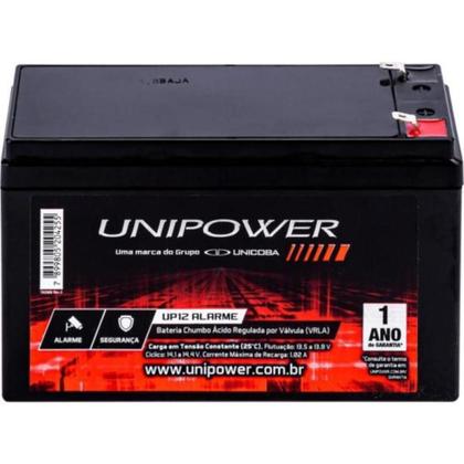 Imagem de Bateria Selada 12v 4ah Up12 Alarme Unipower