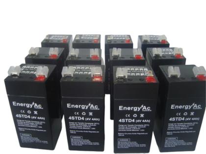 Bateria Selada 4V 4Ah Recarregável - Balanças Importadas, Elgin, Aqua - Energy Imagem de Bateria Selada 4V 4Ah Recarregável - Balanças Importadas, Elgin, Aqua
