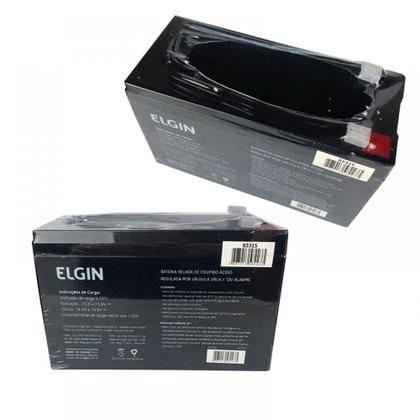 Imagem de Bateria Selada De Chumbo Vrla 12V Alarme, Cerca Eletrica Elgin