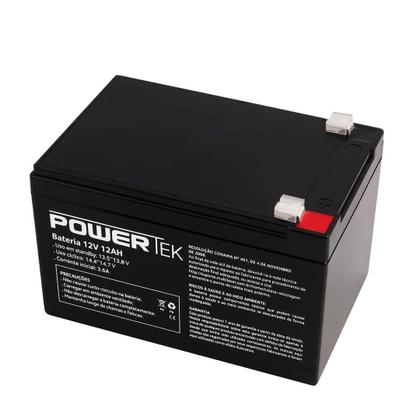 Imagem de Bateria Selada Powertek Para Nobreak Chumbo 12V 12Ah - EN016