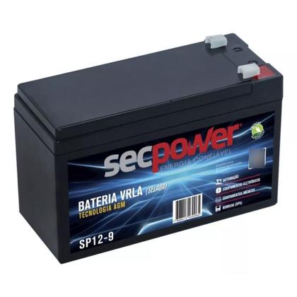 Imagem de Bateria Selada VRLA 12V 9AH SP 12-9 Secpower