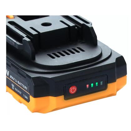 Imagem de Bateria sem fio de 20V 1.5ah Lítio-Íon BT20XL01-0515 Para Furadeira Parafusadeira Deko Amarela