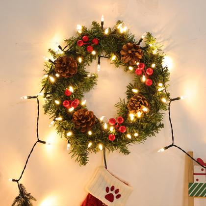 Imagem de Bateria temporizada String Lights Lomotech, pacote com 2, 4,9 m e 50 LEDs