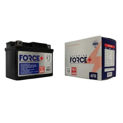 Imagem de Bateria Titan 125 Biz 100 4 amperes Force Moto Honda CG 125 Titan Pop 100 Envio Imediato