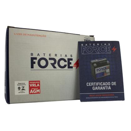 Imagem de Bateria Titan 125 Biz 100 4 amperes Force Moto Honda CG 125 Titan Pop 100 Envio Imediato