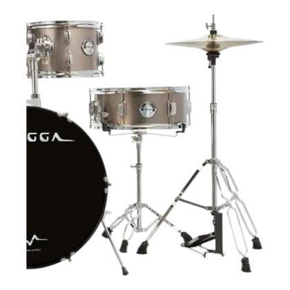 Imagem de Bateria Vogga Pulse VPD220 22" CHR Chrome