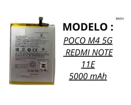 Imagem de Bateria x poco m5/ poco m4 5g/ note 11e bn5h