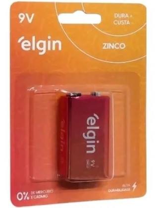 Imagem de Bateria zinco 9v elgin