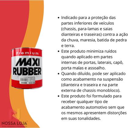 Imagem de Batida De Pedra Preto 0,9L Maxi Rubber