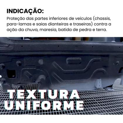 Imagem de Batida de Pedra Preto 3,6L Tinta Emborrachamento Maxi Rubber