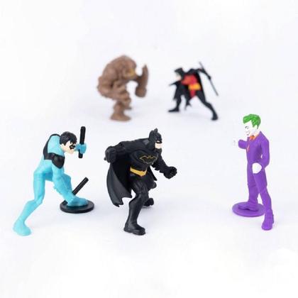 Imagem de Batman Dc Pack De Batalha Com 5 Figuras 5Cm 2813 - Sunny