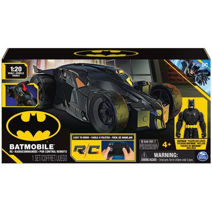Imagem de Batmóvel Batman - Carro de Controle Remoto DC Comics (4+ Anos)
