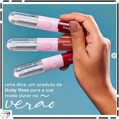 Imagem de Batom liquido duo gloss  e matte ruby rose
