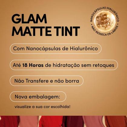 Imagem de Batom Líquido Glam Matte Tint 4g