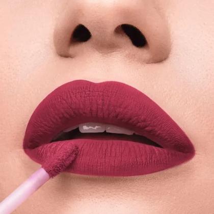 Imagem de Batom Líquido Marsala Magnólia Niina Secrets by Eudora Skinny Matte 5ml