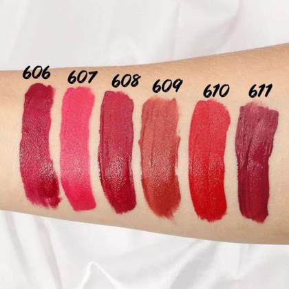 Imagem de Batom Líquido Matte 24h Max Love Cor 610 - Mais vendido - Efeito Matte - Aplicador moderno