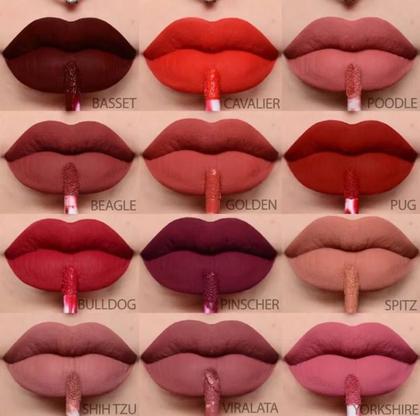 Imagem de Batom Líquido Matte Dog Lovers - Cor 16 - Maltes - Vizzela