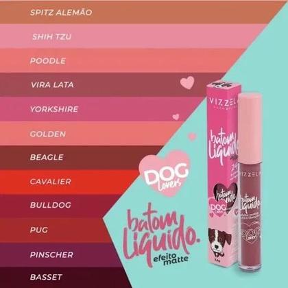 Imagem de Batom Líquido Matte Dog Lovers - Cor 16 - Maltes - Vizzela