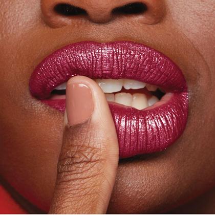 Imagem de Batom Liquido Matte Glitter Effect Avon Power Stay 7ml - Malva Luminoso