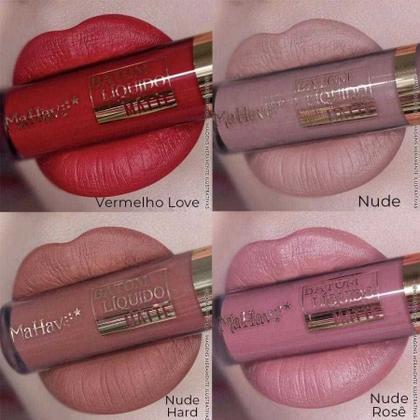 Imagem de Batom Líquido Matte Mahav 