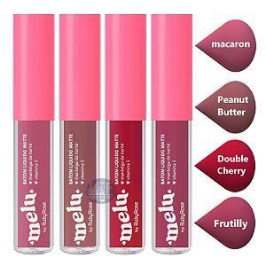Imagem de Batom Líquido Matte Melu Rr5634 Frutilly Rubyrose