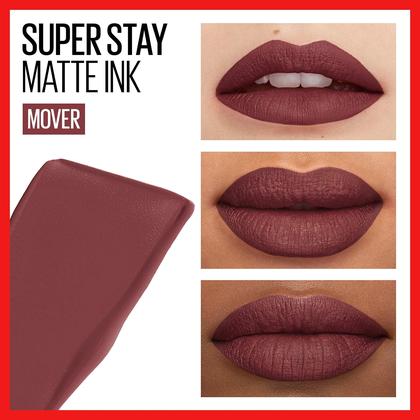 Imagem de Batom líquido Maybelline Super Stay Matte Ink Mover Brown