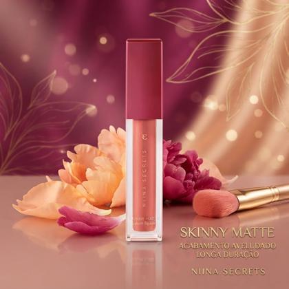 Imagem de Batom Liquido Niina Secrets Skinny Terracota Orquidea 5 ml