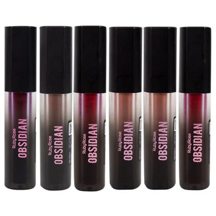 Imagem de Batom Líquido Obsidian Crème Lip Ruby Rose HB7100