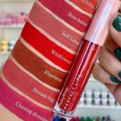 Imagem de Batom Líquido Perfect Lips Ruby Rose - Flawless